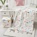 Cotton Baby Bath Towel Boys Girls Towel Blanket For Newborn Baby Bathrobe 4 Layers Gauze Washcloth Infant Swaddle_viptrois.com