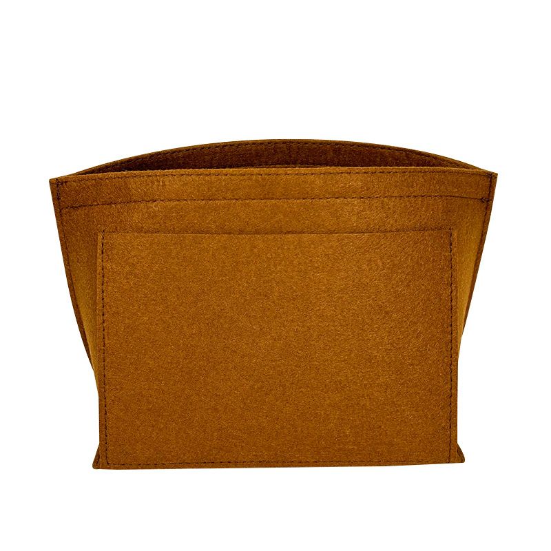 Bag Inserts Felt Inner Liner Bag, Large-capacity Felt Storage Bag, Medium Bag For Organizing Bag, Felt Dumpling Makeup Bag_viptrois.com