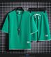 2025 Short-sleeved Sportswear Men's Summer Fashion Casual Shirt, Men's T-shirt And Shorts Set Two-piece Set_viptrois.com