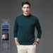 Men's Clothing Men's Thick Knit Wool Sweater Semi-Turtle Neck Long Sleeve Casual Solid Color Warm Winter Pullover_viptrois.com