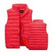 Couple Cotton Waistcoats For Autumn And Winter, Korean-style Slim-fit Hooded Oversized Down Cotton Waistcoats For Men And Women_viptrois.com