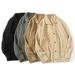 Pure 2025 Autumn Winter Cardigan Men Korean Style Trendy Turn-Down Collar Outerwear Knitted Sweater Versatile Casual Solid_viptrois.com
