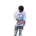 Men's Clothing Niche High Street Casual Short Sleeved Loose Unisex Printed T Shirts For Summer New Short Sleeved_viptrois.com