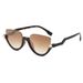 Men's Sunglasses New Half Frame Retro Sunglasses Fashion Diamond Sunglasses Korean Version Of The Internet Celebrity Trend Anti Blue Light Glasses_viptrois.com