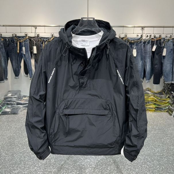Pulse Pulse Foreign Trade European American Men's Clothing Spring And Autumn Hot-Selling Hooded Jacket Trendy Zipper Pullover Large_viptrois.com