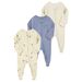 Newborn Baby A Type One Piece Cotton Two Way Zipper Style Boy And Girl Baby Crawling Clothes Spring And Autumn Underwear Romper Long Sleeve_viptrois.com