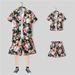 Men's Clothing Short Sleeved Floral Shirt Beach Clothes Summer Thin Suit_viptrois.com