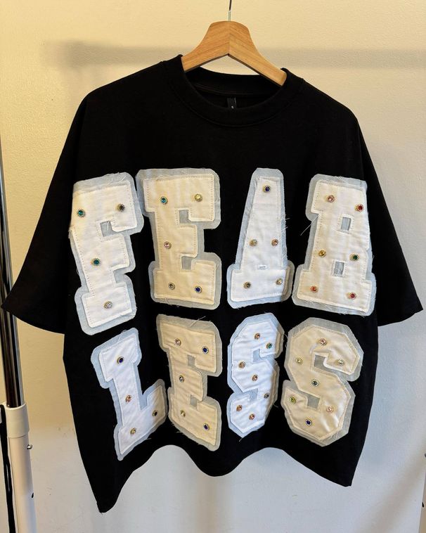 Men's Clothing High Street Oversize Floral Patch Embroidery Short Sleeves Men And Women Summer New Lazy Style Short Sleeve Tops_viptrois.com