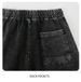 Men's Washed Cargo Pants - 300g Heavyweight Cotton Vintage Workwear Trousers With Wax Dye Finish_viptrois.com
