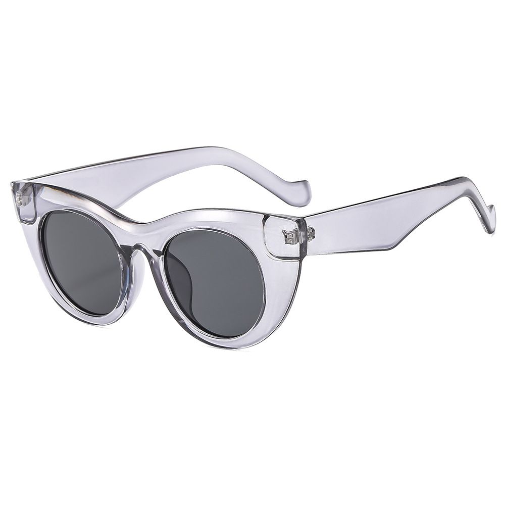Men's Sunglasses Ins Net Red Sunglasses Anti Ultraviolet Sunglasses Fashion Elegant Ladies Cat Eye Sunglasses_viptrois.com
