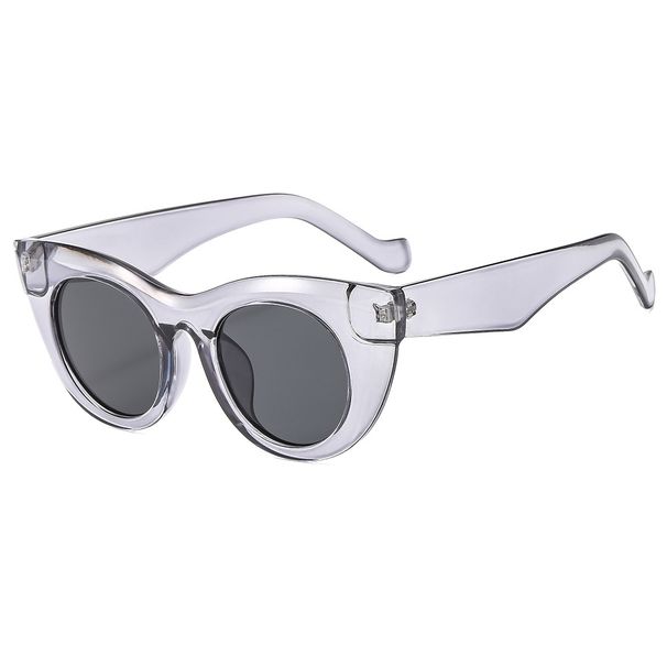 Men's Sunglasses Ins Net Red Sunglasses Anti Ultraviolet Sunglasses Fashion Elegant Ladies Cat Eye Sunglasses_viptrois.com