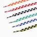 "Track Chess" 8mm Creative Two Color Polyester Flat Shoelaces Suitable For Canvas Shoes, White Shoes And High Top Shoes_viptrois.com
