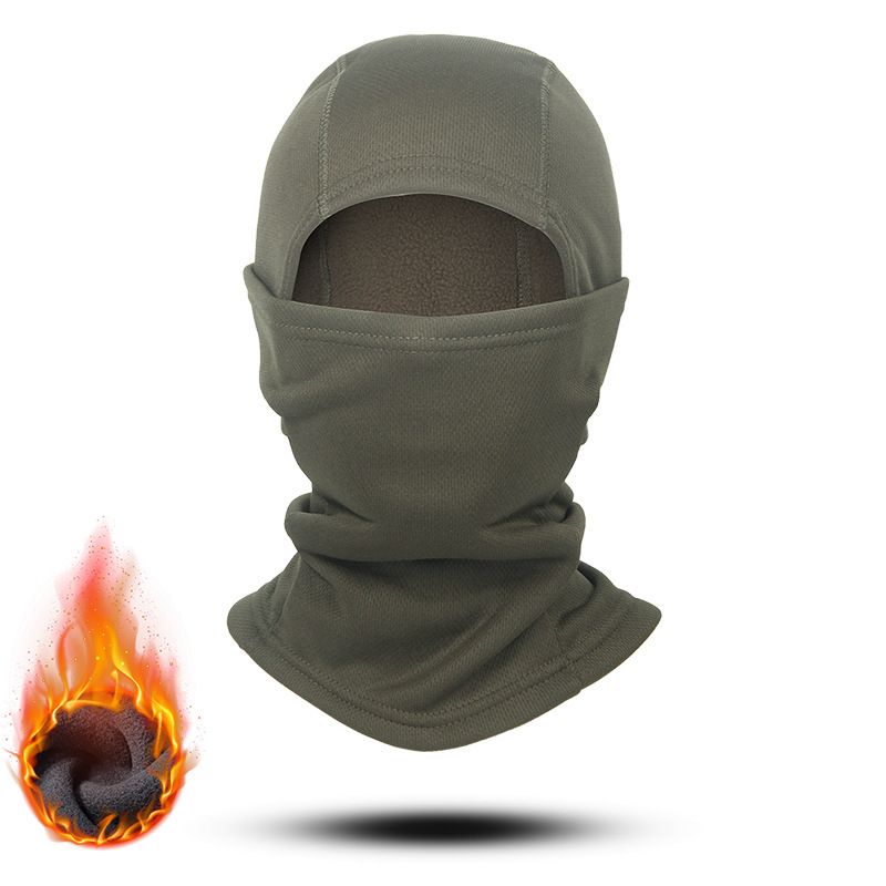 Sports Face Masks Autumn And Winter Thickened Headgear Quick Drying Tactical Flying Tiger Mask Cycling Plus Velvet Hat Balaclava Chief Hat_viptrois.com