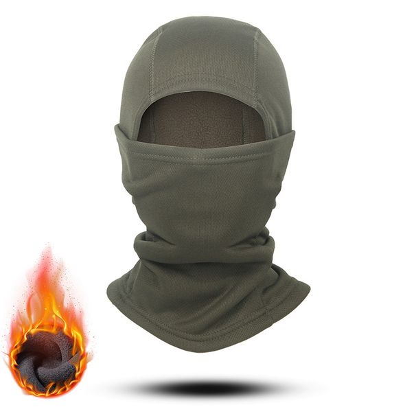 Sports Face Masks Autumn And Winter Thickened Headgear Quick Drying Tactical Flying Tiger Mask Cycling Plus Velvet Hat Balaclava Chief Hat_viptrois.com