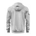 Spring Autumn 2025 Fashion European-USA Style Hoodies Men's Pure Color Half Zipper Long Sleeve Loose Hooded Sweatshirts S-3XL_viptrois.com