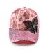 New women's summer butterfly sequin baseball cap, fashionable protection sun shading hat, breathable and versatile_viptrois.com