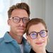 OPULIZE Met Blue Light Filter Slim Round Frame Spring Hinges Improved Sleep Computer Glasses Gaming Anti-glare Brown_viptrois.com