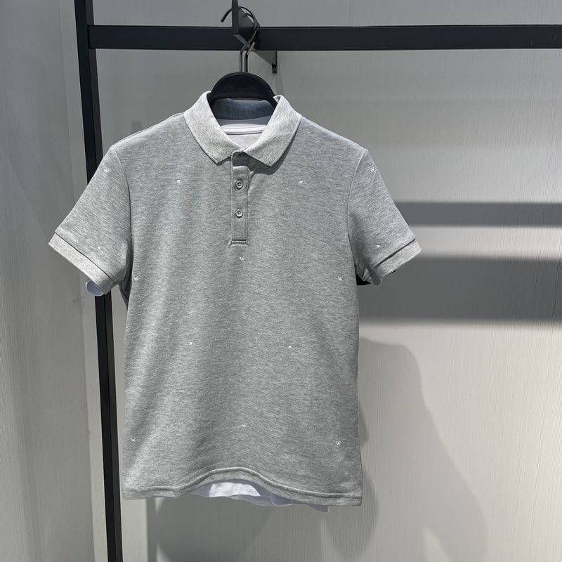 Polo Shirt For Men In Summer, Light Business Casual, Paul Shirt, Fashionable And Trendy, Short-sleeved T-shirt With A Lapel_viptrois.com