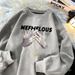 Men's Suede Fleece Hoodie, Long Sleeve Casual T-Shirt, Loose Fit Streetwear, Autumn Fashion, Basic Style, Multiple Colors_viptrois.com