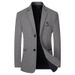 CT Spring And Autumn New Middle-aged Men's Casual Woolen Suit Dad's Single-piece Blazer Jacket_viptrois.com