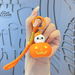 Luminous Pumpkin Lantern Keychain Halloween Gift Cute Bag Buckle Cartoon Backpack Accessories Doll Pendant_viptrois.com