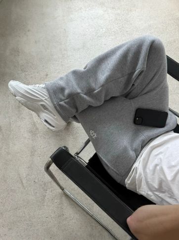 Retro Y2k Street Fashion Hip-Hop Casual Loose-Fitting Waist-Puller Stretch Relaxed Pure-Color Sportswear And Casual Pants_viptrois.com