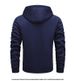 Men's Sherpa-Lined Zip Hoodie – Winter Fleece Jacket With Drop Shoulder (S-XXXL, Black/Navy/Chocolate Brown)_viptrois.com