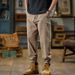 Men's American Vintage Work Pants – Relaxed Fit Straight Leg Cotton Cargo Pants For Casual & Outdoor Wear_viptrois.com
