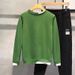 Men's Clothing Men's Faux Layered Color-Block Knit Sweater - Slim Fit Crewneck Retro Pullover For Casual & Streetwear (Black/Green/Grey/Beige, M-XXXL)_viptrois.com
