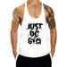 Men's Clothing Sports Exercise Leisure Print Quick Dry Breathable Slit Fitness Vest_viptrois.com