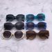 Men's Sunglasses New Large Frame Polygonal Round Sunglasses For Women High End Beige Simple Face Showing Small Uv Anti Ultraviolet Sunglasses_viptrois.com