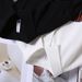 Men's Casual Contrasting Color Pure Cotton Long Sleeved Shirt, Men's Spring And Autumn Loose And Handsome Versatile Trendy Workwear Shirt_viptrois.com