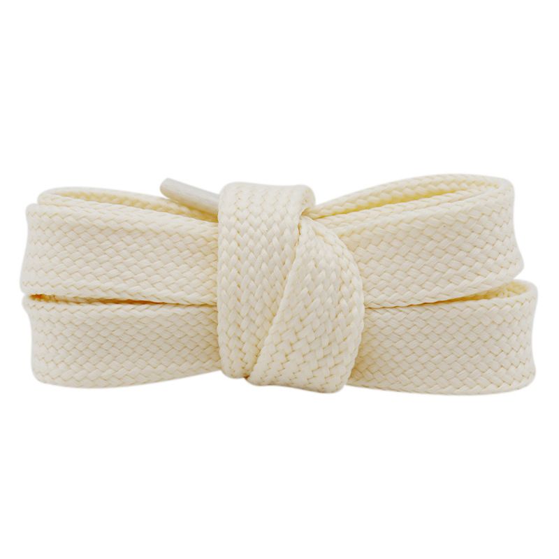 Polyester Solid Color Flat Fat Shoelace Width 1.8cm Waistband Elastic Hoodie Rope Strap Accessorize_viptrois.com