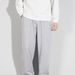 Men's Clothing Sweatpants Men Spring And Autumn Straight Loose Large Size Solid Color Pants Drape Simple Casual Sports Nine Points Men's Pants_viptrois.com