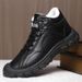 Winter 2025.1 Men's Shoes: Fashionable Soft-soled, Soft-top, Fleece And Thickened Cotton Shoes_viptrois.com