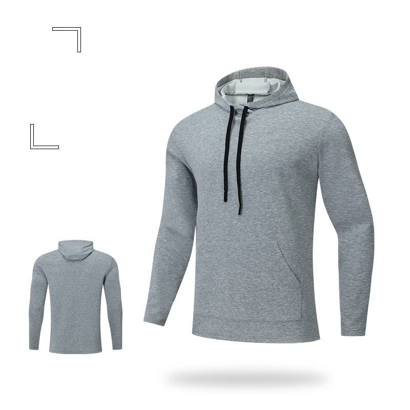 Unisex Hooded Sweatshirt For Running & Outdoor Activities - Lightweight Fleece-Lined Pullover With Comfort Fit (S-XXL, Multiple Colors)_viptrois.com