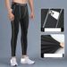 Men's Quick-Dry Compression Pants - Stretchy Workout Tights For Running, Basketball, Gym & Casual Wear_viptrois.com