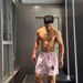 Men's Python Print Quick Dry Breathable Shorts Summer Thin Moisture Wicking Sweat Wicking Four Point Basketball Sports Five Point Pants_viptrois.com