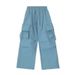 Men's Clothing Dopamine Infused Sexy Cargo Pants, Women's Summer New Style, Versatile Loose Fit, Hip Hop Design, Niche Wide Leg Trousers_viptrois.com