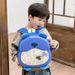 Cute Sound Bear Backpack For Kids - New Eggshell Design School Bag (Lightweight & Durable For Kindergarten & Primary)_viptrois.com