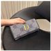 Women’s Bags Long Printed Diamond Trend Niche Letters High End Multi Card Slots Women's Wallet Coin Purse_viptrois.com