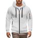 Zipper Premium Black Hoodie Adult Zipper Unisex Zipper, Heavy Blend Hooded Fleece Pullover Workwear Sweatshirt Hoodie Top Plain BNW Unisex_viptrois.com