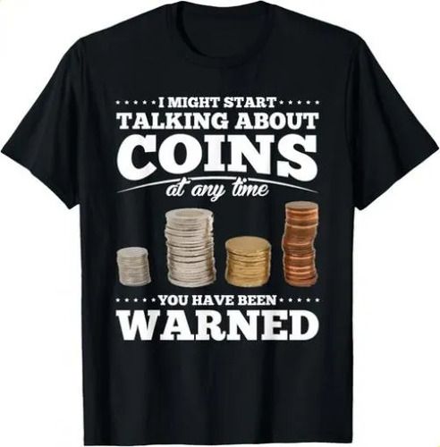 T-shirtcoin 2026 Collecting Gift Funny Coin Collector T-shirt Gif_viptrois.com