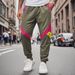 Men's Clothing Casual Loose Versatile Pants Trendy Leggings Pants_viptrois.com