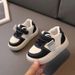A generation of children's baby shoes autumn new soft-soled fashion breathable 1-3 years old men's shoes Joker board shoes_viptrois.com
