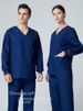 Men's Clothing Split Suit Men And Women Long And Short Sleeves Dark Green Gauze Hand Brushing Clothes Beauty Pet Oral Work Clothes_viptrois.com