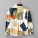 Men's Clothing Trendy Tie Dye Long Sleeved Shirt Fashionable And Versatile Artistic Casual Loose Tops_viptrois.com