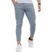 Men's Clothing Jogging Stretch Slim Twill Solid Color Men's Slim Fit Stretch Jogger Pants For Running & Daily Wear - Comfortable, Stylish & Versatile_viptrois.com