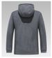 Men's Fleece-Lined Hooded Zip-Up Jacket – Korean Style Corduroy Outerwear With Thermal Comfort (M-8XL, 3 Colors) – Lightweight Polyester_viptrois.com