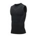 Men's Clothing High Elastic Sports Tight Vest Black, White And Gray 3 Color Clothes On Men's Quick Drying T-shirt Fitness_viptrois.com